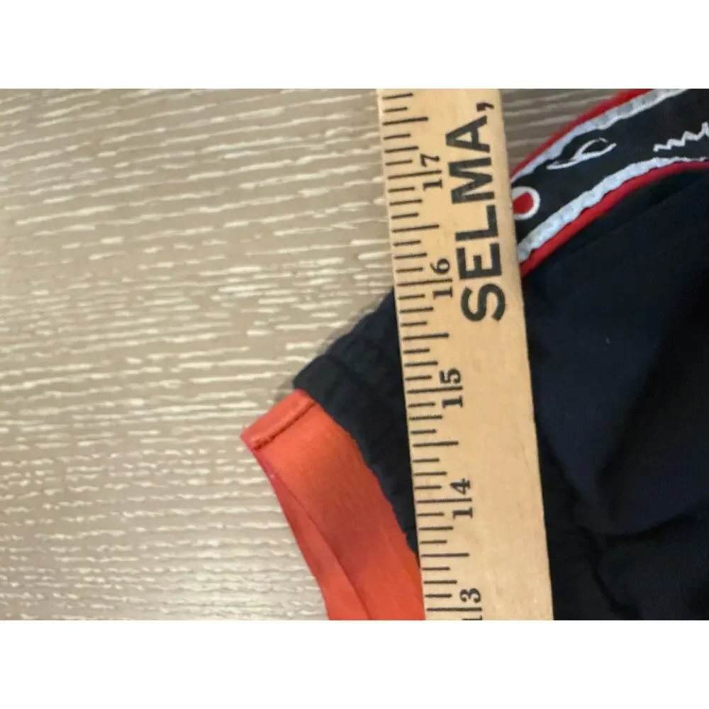 Champions Men's Workout‎ Gym Sports Pants Size Medium Black/Red Sides Zip Bottom